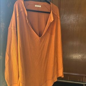WE THE FREE/ free people / ginger tunic / deep V/ not worn / long style padded